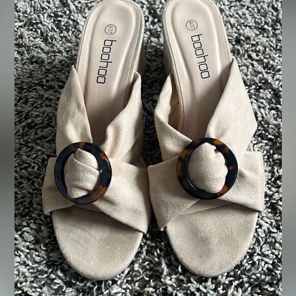 Boohoo Women Sandals size 6.5W - Picture 1 of 4